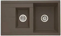 Мойка для кухни Акватон Делия 87 см кофе