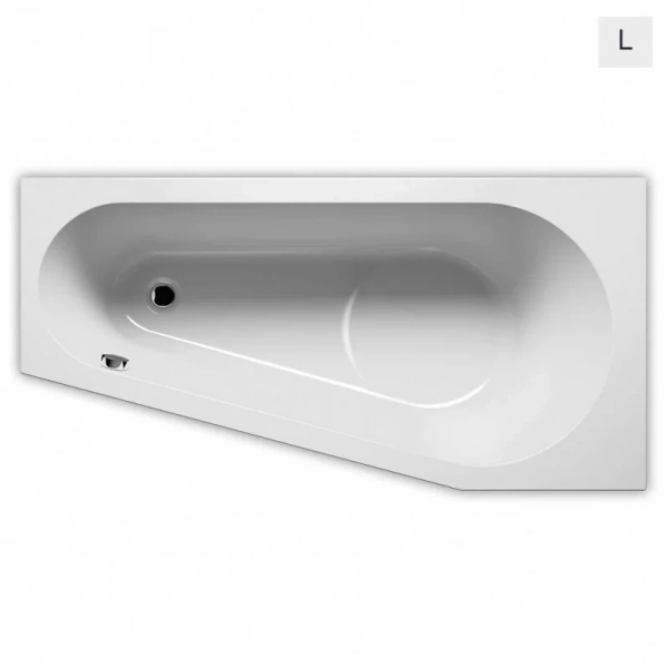 Акриловая ванна Riho Delta Plug & Play B066007005/B067007005, 150 x 80 см, левая/правая, цвет белый (детальная фотография), акриловые