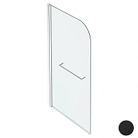 Шторка для ванны Jacob Delafon Odeon Up 80x145 см профиль черный