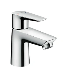 Смеситель для раковины Hansgrohe Talis E со сливным клапаном push-open