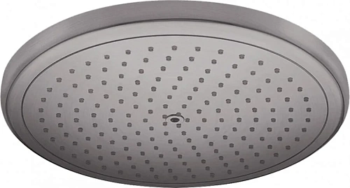 Верхний душ Hansgrohe Croma шлифованный черный хром - фото 4