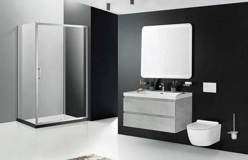 Тумба с раковиной подвесная Cezares MOLVENO-90-2C-SO 90 см с ящиками (детальная фотография), окрашенные, под дерево