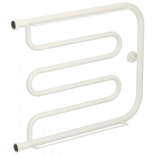 Полотенцесушитель водяной Сунержа Лира+ 65х50 см белый матовый - фото 3