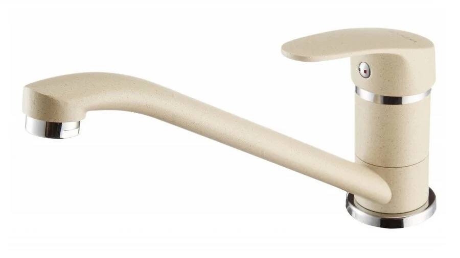 Смеситель для кухни Акватон Аркос шампань 1AX001FCXX290 (детальная фотография), современные, hi-tech