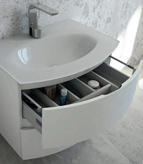 Раковина мебельная Cezares Sting 70 см из искусственного мрамора