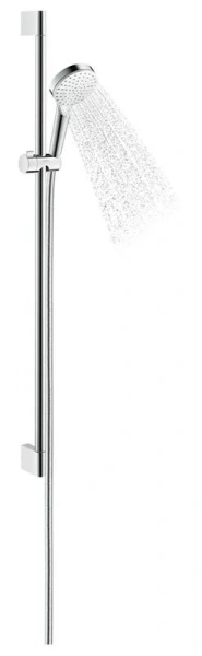 Душевой гарнитур Hansgrohe Crometta круглая профильная труба 26537400 (детальная фотография), душевые гарнитуры