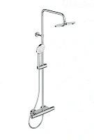 Душевая стойка Ideal Standard Ceratherm T50 с термостатом и полочкой