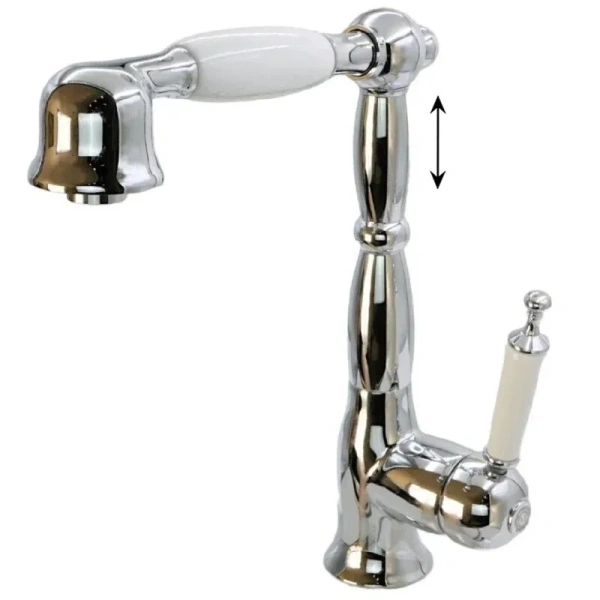 Смеситель для кухни Migliore Oxford 18 с выдвижным изливом (детальная фотография)