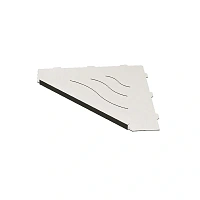 Полочка для ванной RGW белая