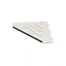 Полочка для ванной RGW белая