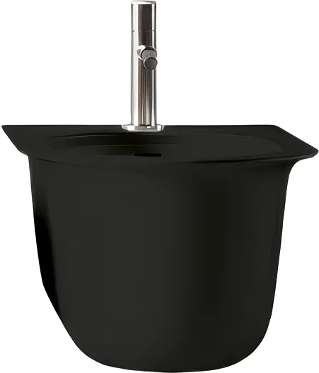 Биде подвесное ArtCeram Chic черный матовый CHB001 17 00 (детальная фотография)