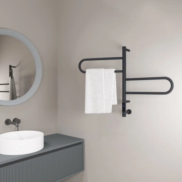 Полотенцесушитель электрический Vincea 44х60 см графит VTD-1R1CGE (детальная фотография), другие