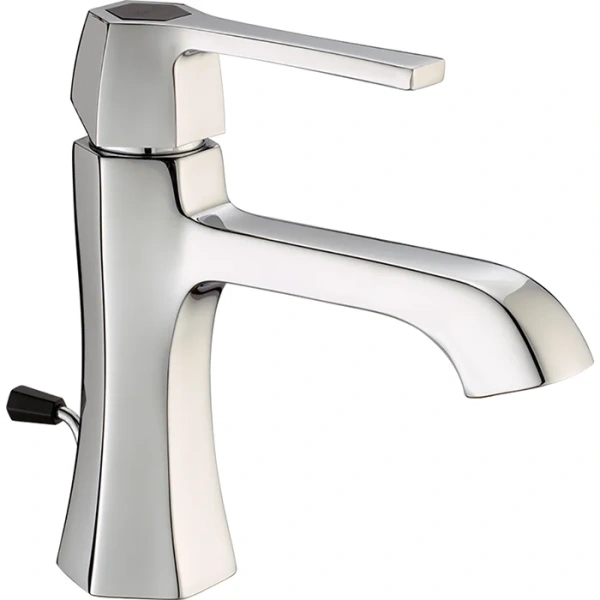 Смеситель для раковины Cisal Cherie хром/черный матовый CH0005146T (детальная фотография)