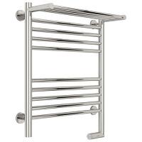 Полотенцесушитель электрический правый, с полкой цвет без покрытия Сунержа Богема 2.0 600х500