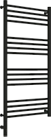 Полотенцесушитель электрический Сунержа Богема 3.0 50х100 см левый черный матовый