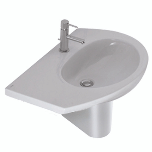 Полупьедестал для раковины Globo Bowl BS005.BI (детальная фотография)