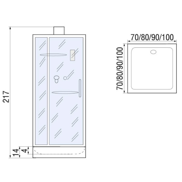 Схема (детальная фотография), пристенные, недорогие, для дачи, без гидромассажа, без крыши