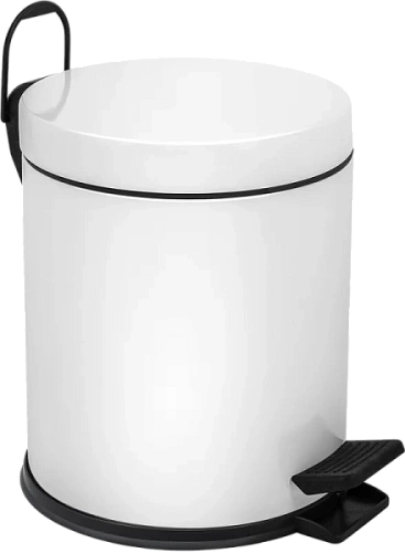 Мусорное ведро Berges белое - фото 2