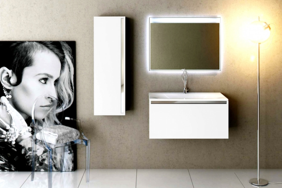 Мебель для ванной La Beaute LOT 90 (детальная фотография), по запросу