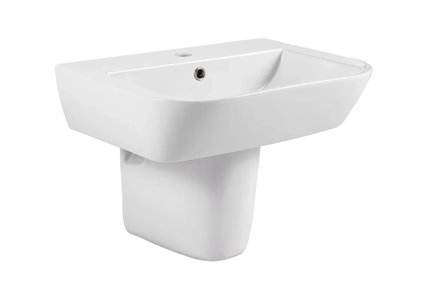 Полупьедестал для раковины Акватек белый AQ5441-00 (детальная фотография) index_1