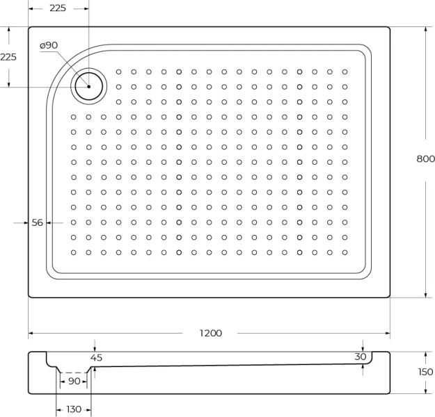 Схема (детальная фотография), прямоугольные