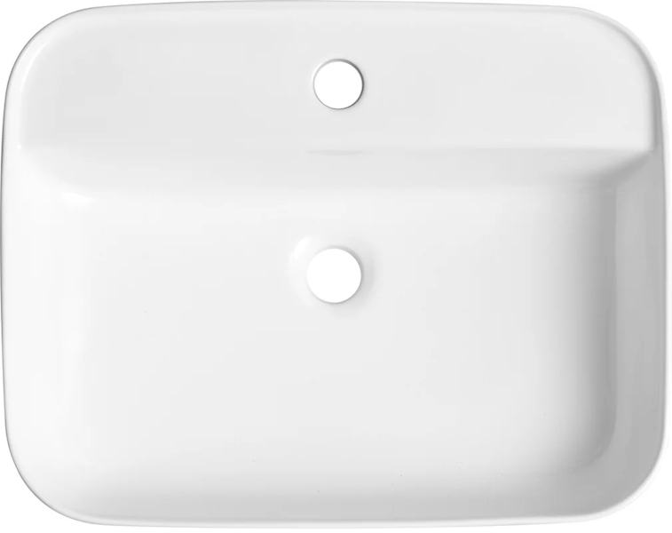Раковина Aquanet Soul 50 см белая SOUL-2 (детальная фотография), современные, hi-tech