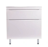 Тумба под раковину напольная Style Line Бергамо 80 см белая