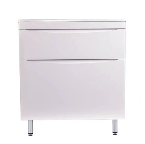 Тумба под раковину напольная Style Line Бергамо 80 см белая - фото 1