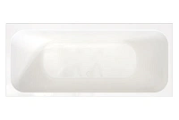 Акриловая ванна Радомир Прованс 1-01-3-0-1-185К, 180 x 80 см, каркас, фронтальный экран, сифон, слив-перелив автомат в комплекте, белая/золото