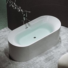 Ванна акриловая Sancos Omega 170x80 см отдельностоящая