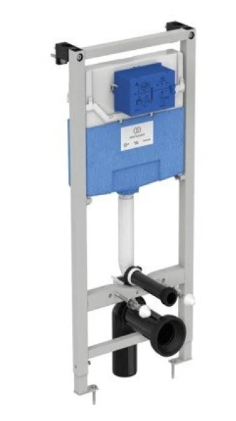 Унитаз с инсталляцией Ideal Standard ProSys Tesi с горизонтальным выпуском T0079V15SW (детальная фотография), по запросу