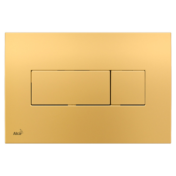 Клавиша смыва Alcaplast золото M375 (детальная фотография)
