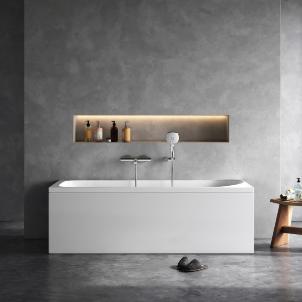 Ванна акриловая Am.Pm Sense 170х70 см белая W76A-170-070W-A (детальная фотография), 170x70 см