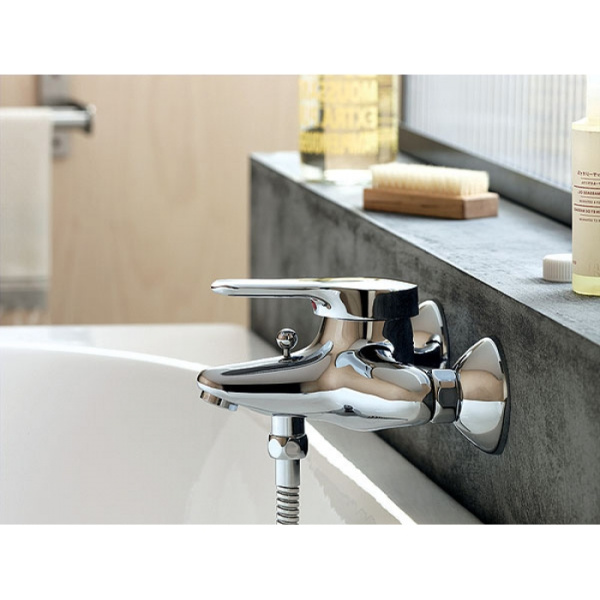 Смеситель для ванны Jacob Delafon Kandel однорычажный E664RU-CP (детальная фотография), для ванны