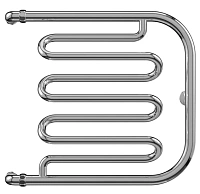 Полотенцесушитель водяной Terminus Фокстрот-Лиана 600x600 хром