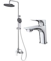 Душевой комплект BelBagno Marino хром