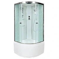 Душевая кабина Deto EM 90x90 см с сиденьем