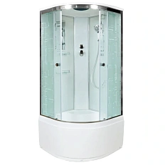 Душевая кабина Deto EM 90x90 см с сиденьем