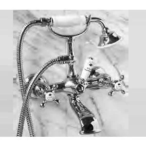 Смеситель для ванны с лейкой и шлангом Devon&Devon Austin UTAU933 (детальная фотография)