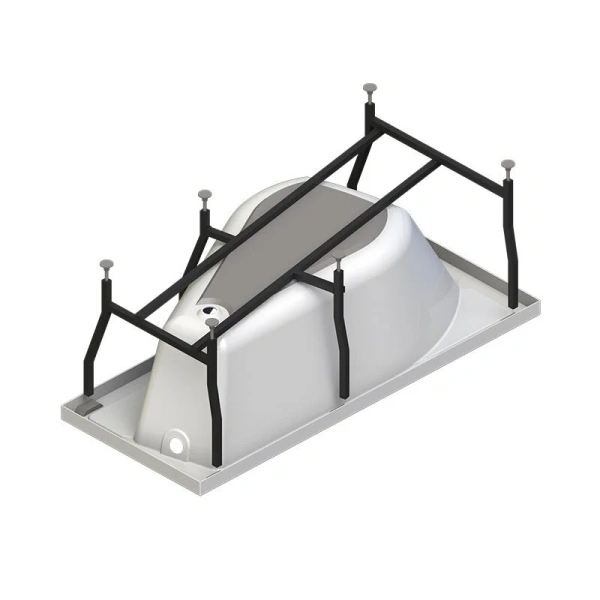 Ванна гидромассажная акриловая Vannesa Massage Миранда L/R 168 x 95 см, система баланс хром 2-76-2-1-0-209 (детальная фотография), угловые, приставные, встраиваемые