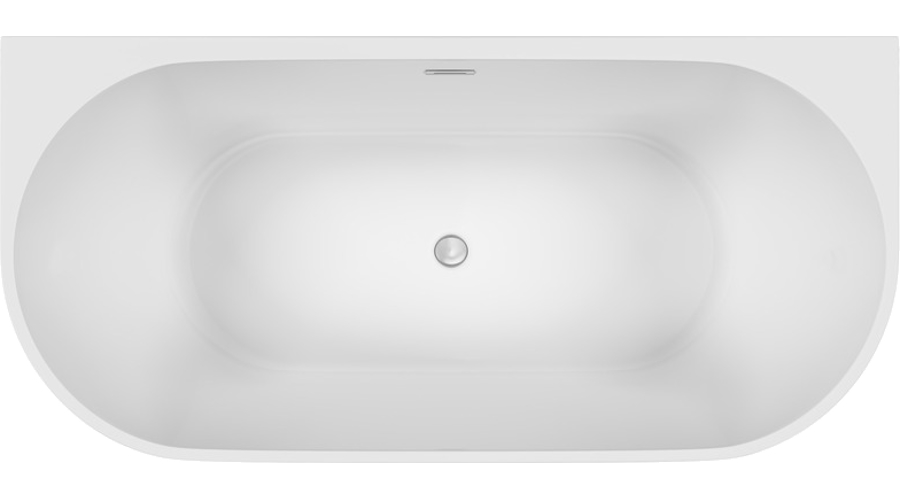 Ванна акриловая Sancos First 170x80 см белая FB10 (детальная фотография), современныe, hi-tech