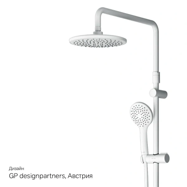 Душевой комплект Am.Pm X-Joy белый матовый F43885A14 (детальная фотография), нет в наличии