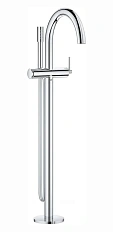 Смеситель для ванны с душевым гарнитуром хром Grohe Atrio 