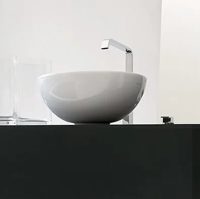 Раковина ArtCeram La Ciotola 46 см накладная LCL001 01 00 (детальная фотография), 45 см