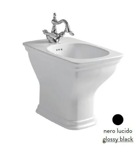 Биде напольное Artceram Civitas черное CIB002 03 00 (детальная фотография)