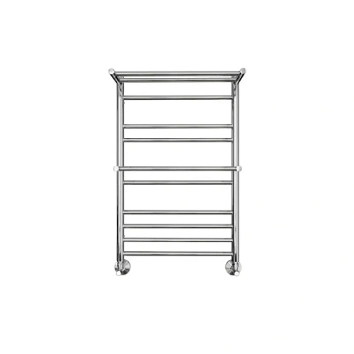 Полотенцесушитель водяной Акватек Альфа 50x80 см хром - фото 1