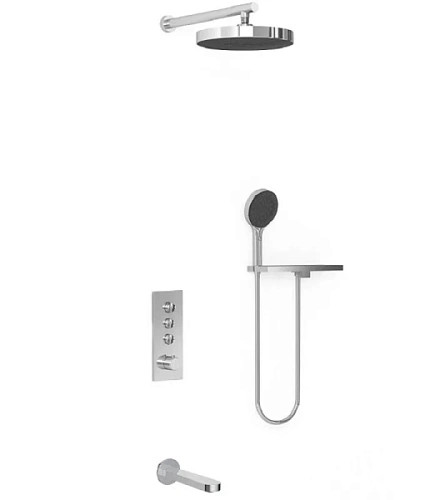 Душевой комплект Vincea Inspire хром - фото 2