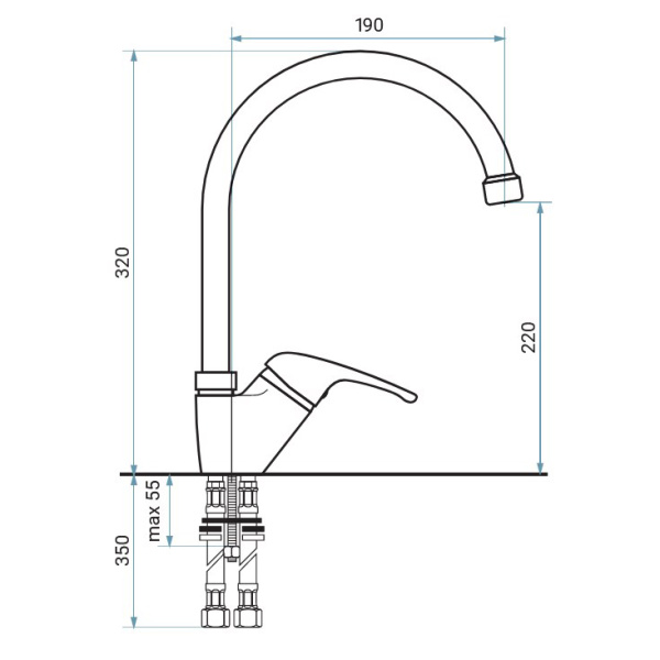 Схема (детальная фотография), для кухни
