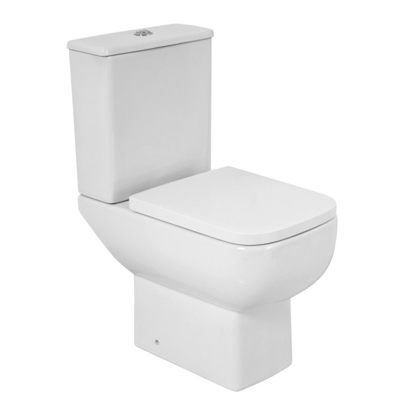 Унитаз-компакт BelBagno Aurora BB8604CPR/SC белый (детальная фотография)