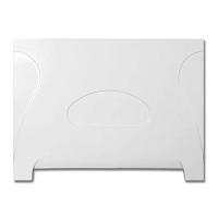 Боковая панель Эстет Альфа 80 см белая глянцевая